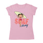 Betty Boop Surf Pale Green Board Women's T-Shirt