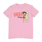 Betty Boop Surf Pale Green Board Pose Men's T-Shirt