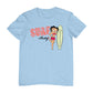 Betty Boop Surf Pale Green Board Pose Men's T-Shirt