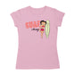 Betty Boop Surf Pale Green Board Pose Women's T-Shirt