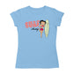 Betty Boop Surf Pale Green Board Pose Women's T-Shirt