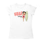 Betty Boop Surf Pale Green Board Pose Women's T-Shirt