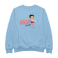Betty Boop Surf White And Blue Board Women's Sweatshirt