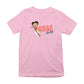 Betty Boop Surf Red Stripe Board Kids T-Shirt