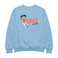 Betty Boop Surf Red Stripe Board Men's Sweatshirt