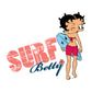 Betty Boop Surf Wink Kids T-Shirt