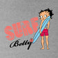 Betty Boop Surf Board Pose Kids T-Shirt