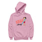 Betty Boop Surf Board Pose Men's Hooded Sweatshirt