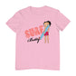 Betty Boop Surf Board Pose Men's T-Shirt