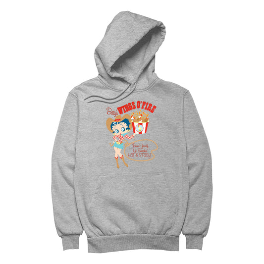 Betty Boop Hot & Spicy Men's Hooded Sweatshirt