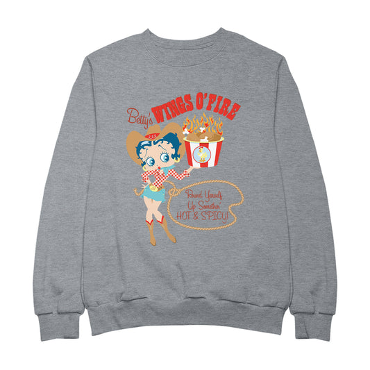 Betty Boop Hot & Spicy Men's Sweatshirt