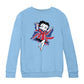 Betty Boop UK Union Flag Dress Kids Sweatshirt