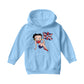 Betty Boop UK Union Jack Flag Clothing Kids Hooded Sweatshirt
