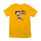 Betty Boop UK Union Jack Flag Clothing Kids T-Shirt
