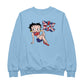 Betty Boop UK Union Jack Flag Clothing Men's Sweatshirt