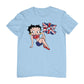 Betty Boop UK Union Jack Flag Clothing Men's T-Shirt