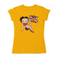 Betty Boop UK Union Jack Flag Clothing Women's T-Shirt