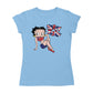 Betty Boop UK Union Jack Flag Clothing Women's T-Shirt