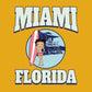 Betty Boop Miami Florida Surf Scene Men's Sweatshirt
