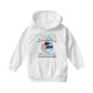 Betty Boop Miami Florida Surf Scene Kids Hooded Sweatshirt