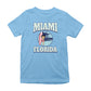 Betty Boop Miami Florida Surf Scene Kids T-Shirt