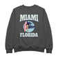 Betty Boop Miami Florida Surf Scene Men's Sweatshirt