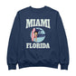 Betty Boop Miami Florida Surf Scene Men's Sweatshirt
