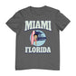 Betty Boop Miami Florida Surf Scene Men's T-Shirt