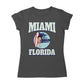 Betty Boop Miami Florida Surf Scene Women's T-Shirt