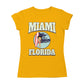 Betty Boop Miami Florida Surf Scene Women's T-Shirt