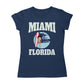 Betty Boop Miami Florida Surf Scene Women's T-Shirt