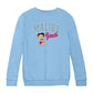 Betty Boop Malibu Beach Kids Sweatshirt