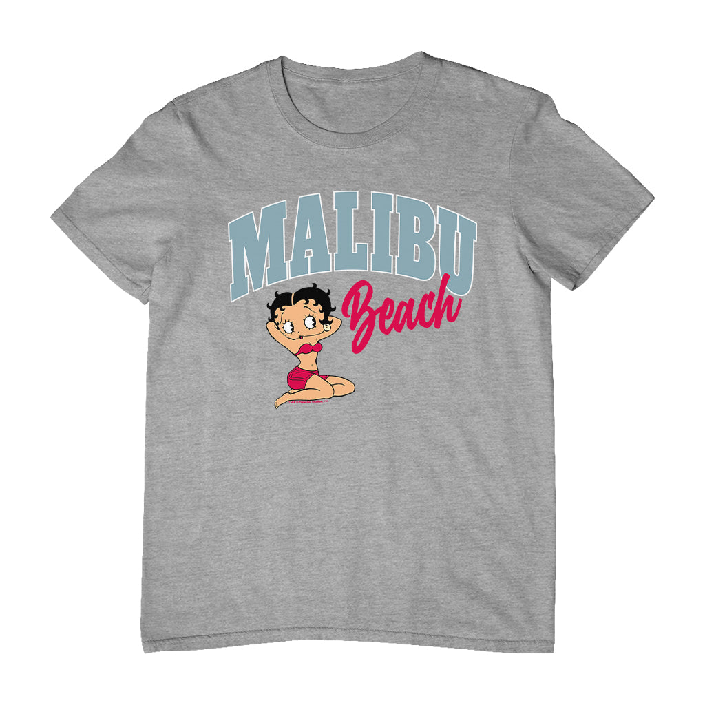 Betty Boop Malibu Beach Men's T-Shirt