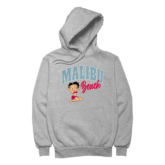 Betty Boop Malibu Beach Women's Hooded Sweatshirt