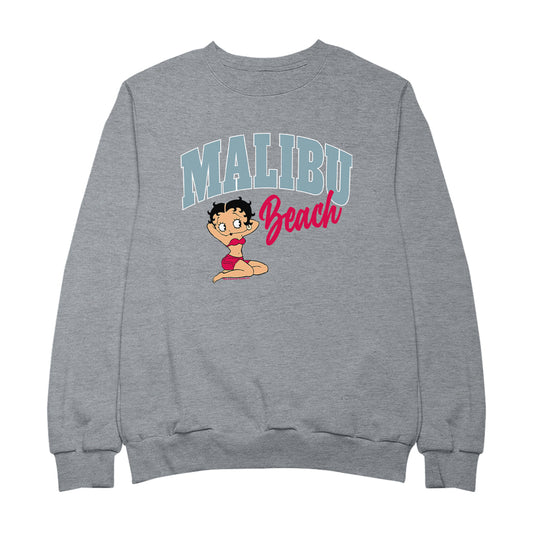Betty Boop Malibu Beach Women's Sweatshirt