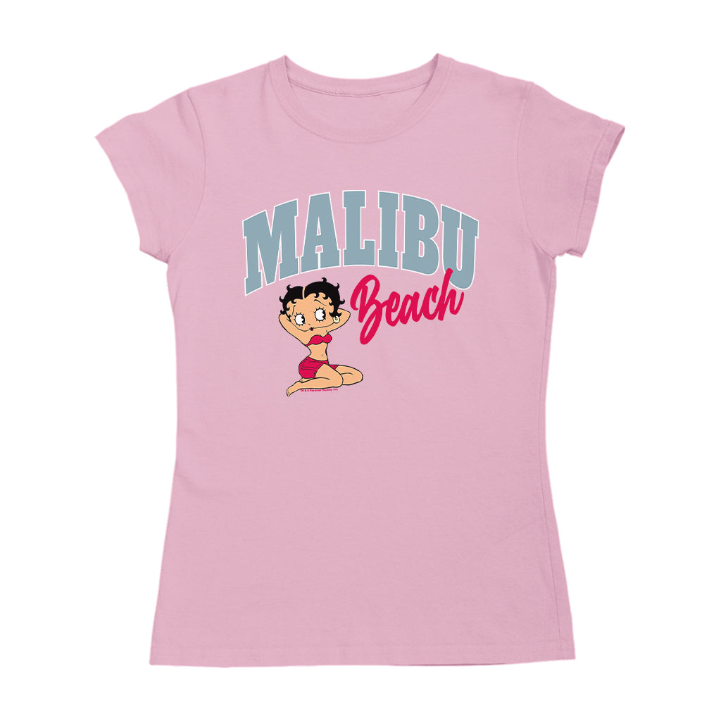 Betty Boop Malibu Beach Women's T-Shirt