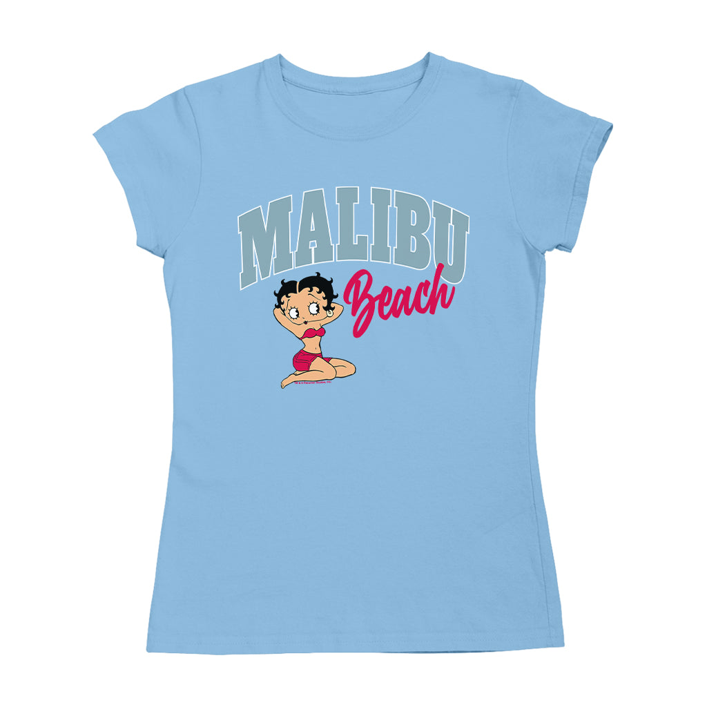 Betty Boop Malibu Beach Women's T-Shirt