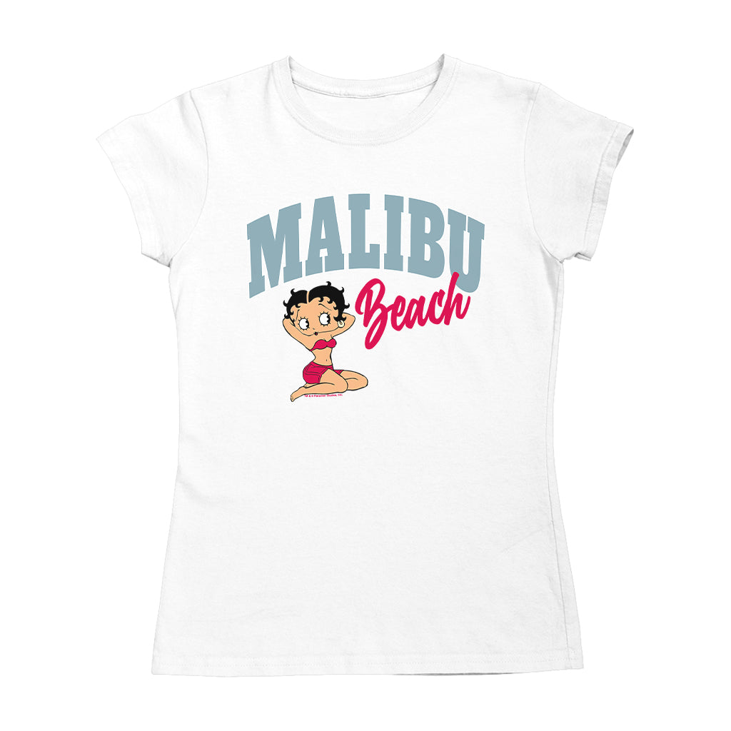 Betty Boop Malibu Beach Women's T-Shirt