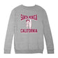 Betty Boop Santa Monica California Surf Kids Sweatshirt