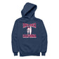 Betty Boop Santa Monica California Surf Men's Hooded Sweatshirt