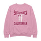 Betty Boop Santa Monica California Surf Men's Sweatshirt