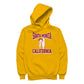 Betty Boop Santa Monica California Surf Women's Hooded Sweatshirt