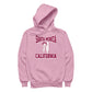 Betty Boop Santa Monica California Surf Women's Hooded Sweatshirt