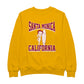 Betty Boop Santa Monica California Surf Women's Sweatshirt