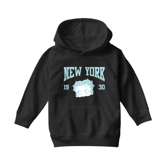 Betty Boop New York 1930 Kids Hooded Sweatshirt