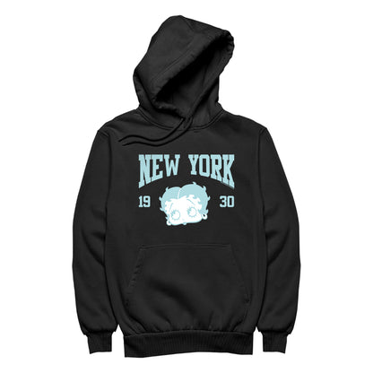 Betty Boop New York 1930 Women's Hooded Sweatshirt