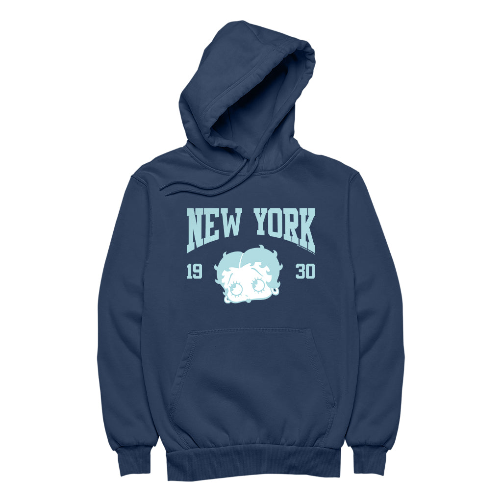 Betty Boop New York 1930 Women's Hooded Sweatshirt