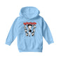 Betty Boop Hearts And Stars Poses Kids Hooded Sweatshirt
