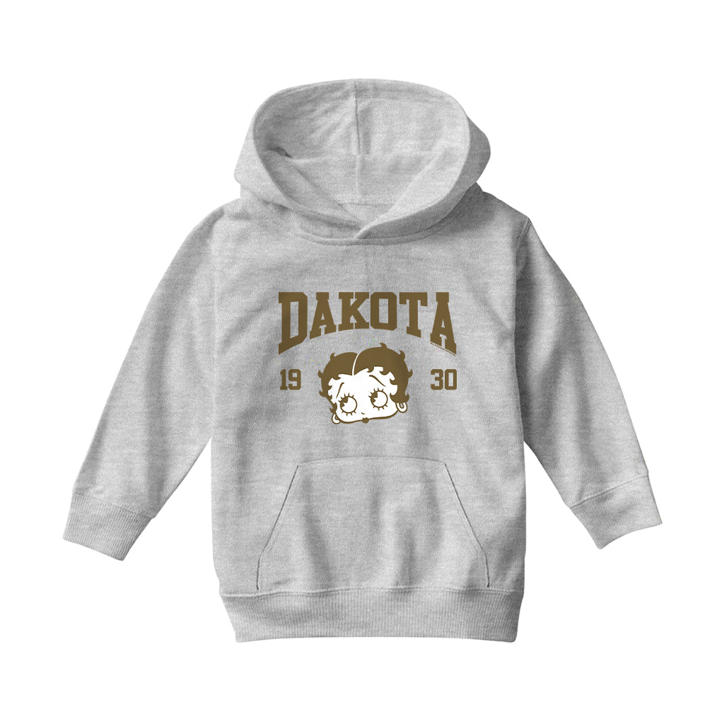 Betty Boop Dakota 1930 Kids Hooded Sweatshirt