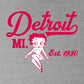 Betty Boop Detroit MI. Est 1930 Men's Sweatshirt